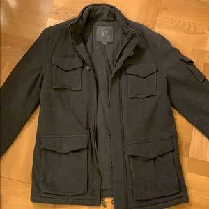 Men’s Armani Exchange grey medium jacket